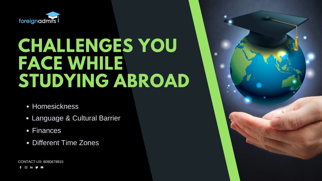 Challenges you Face while Studying Abroad