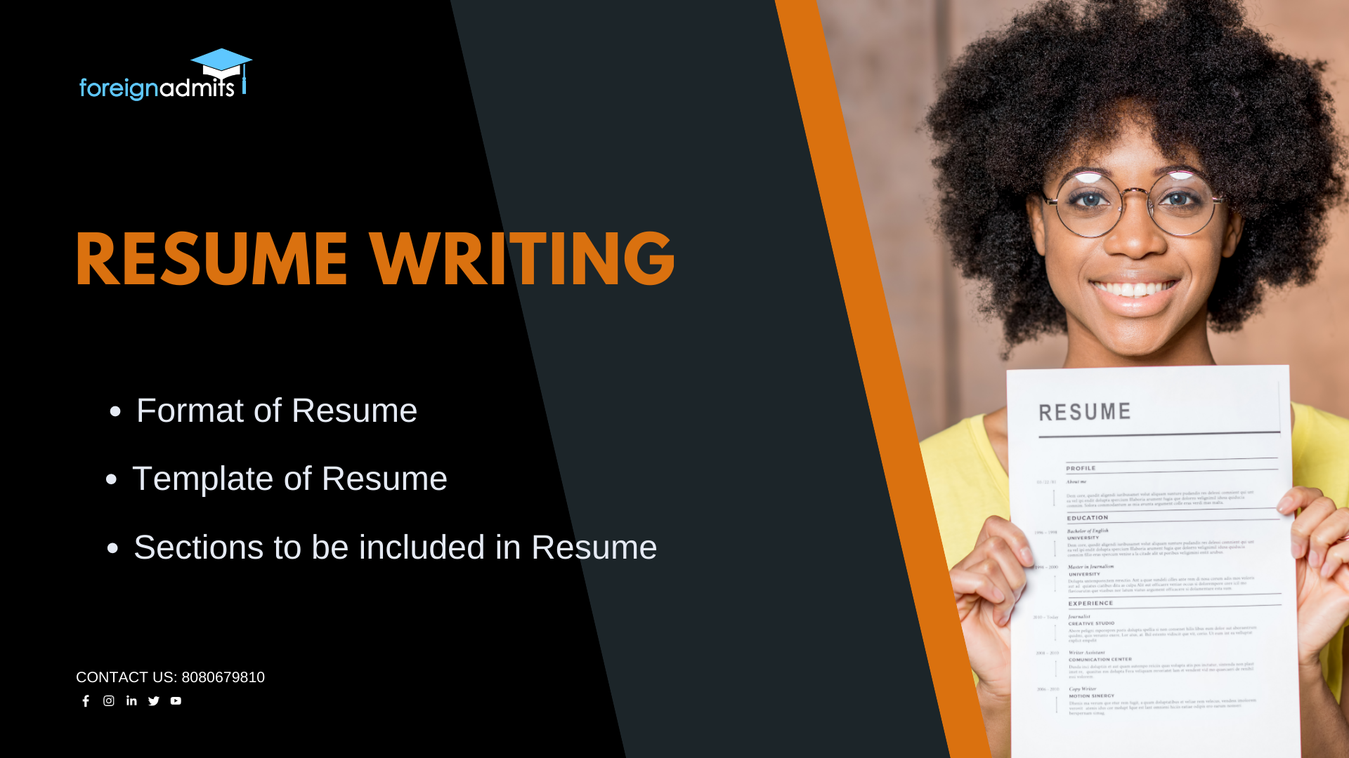 Resume writing – All You Need to Know!