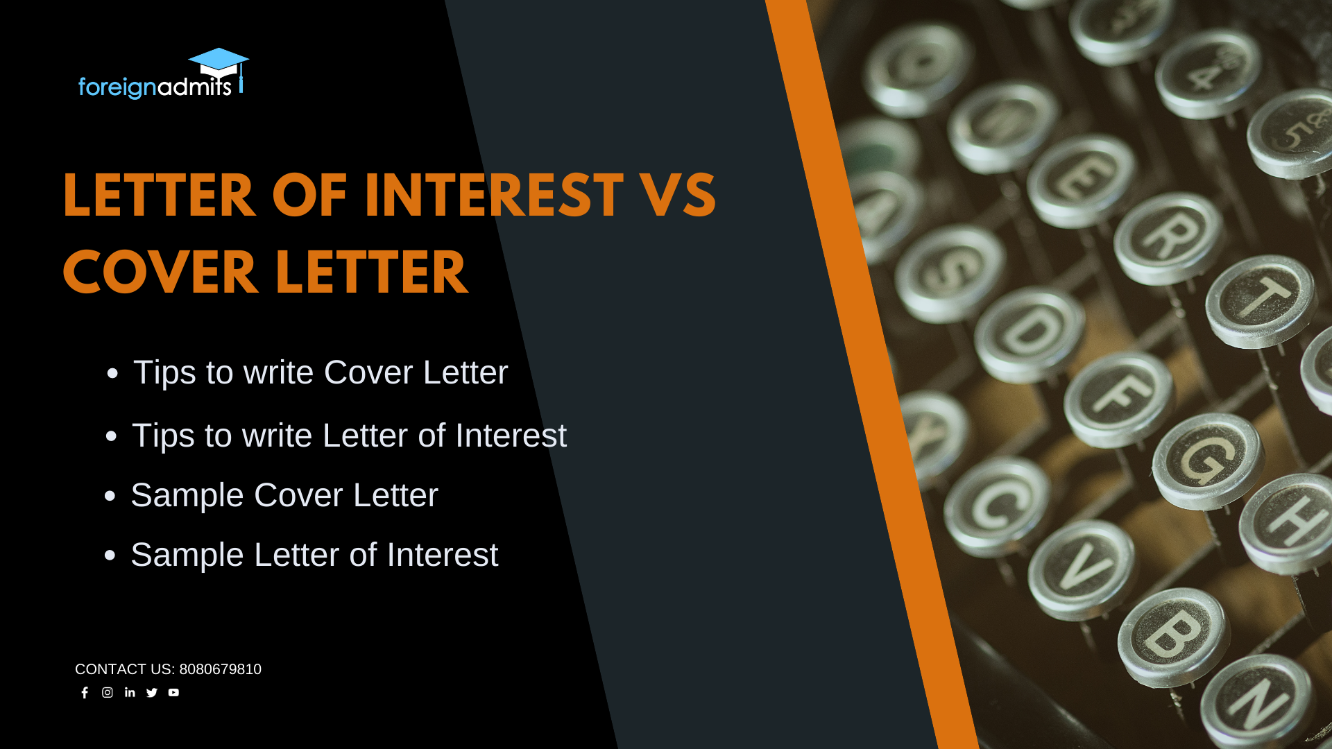 Letter of Interest VS Cover Letter