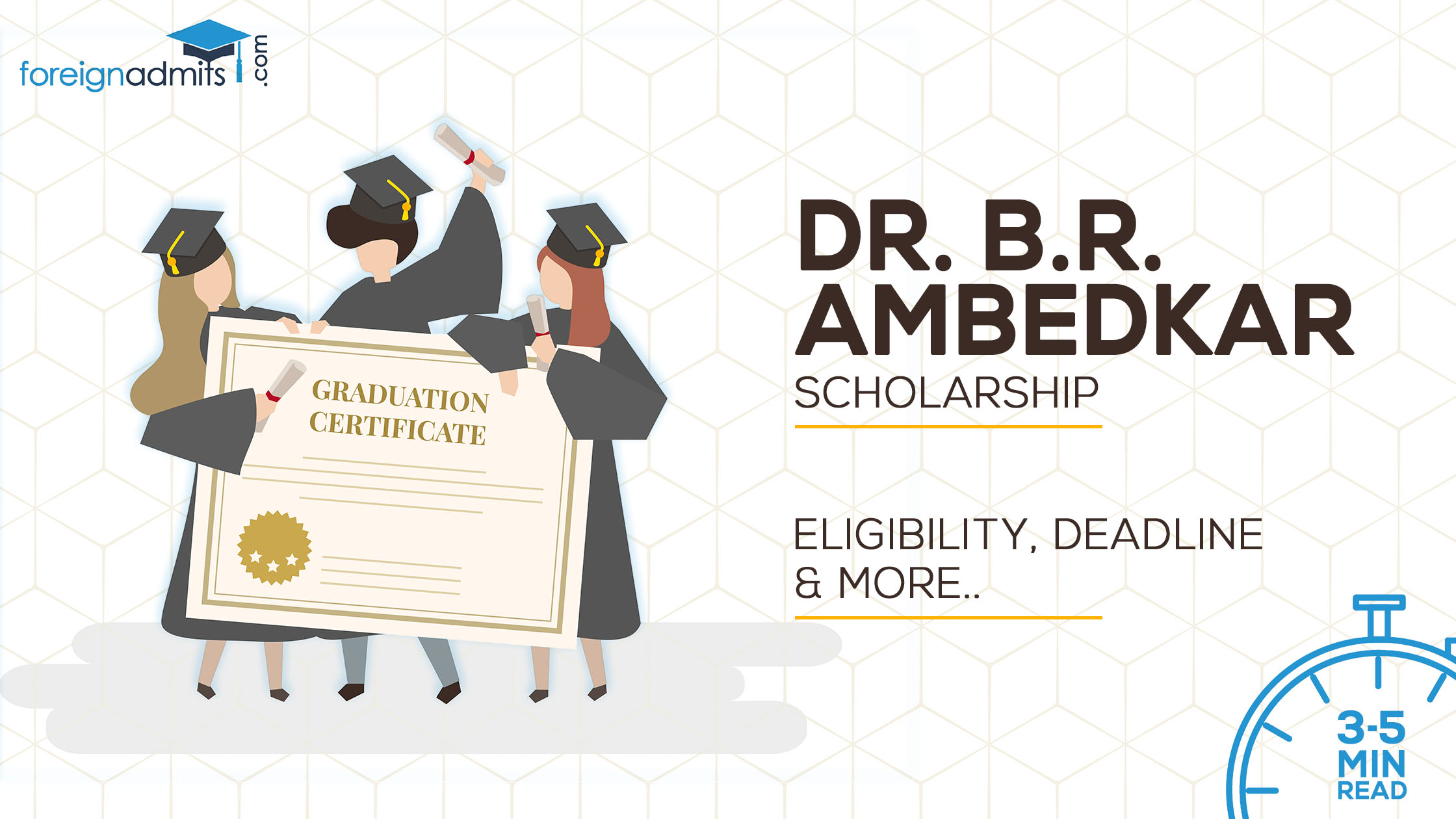Dr BR Ambedkar Scholarship – Eligibility, Deadline, and More