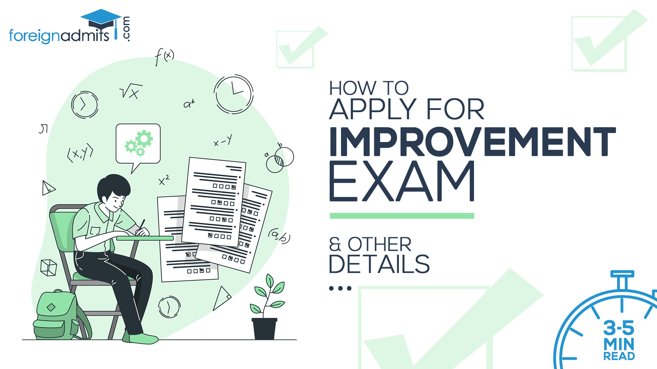 Improvement Exam- How to Apply and Other Details