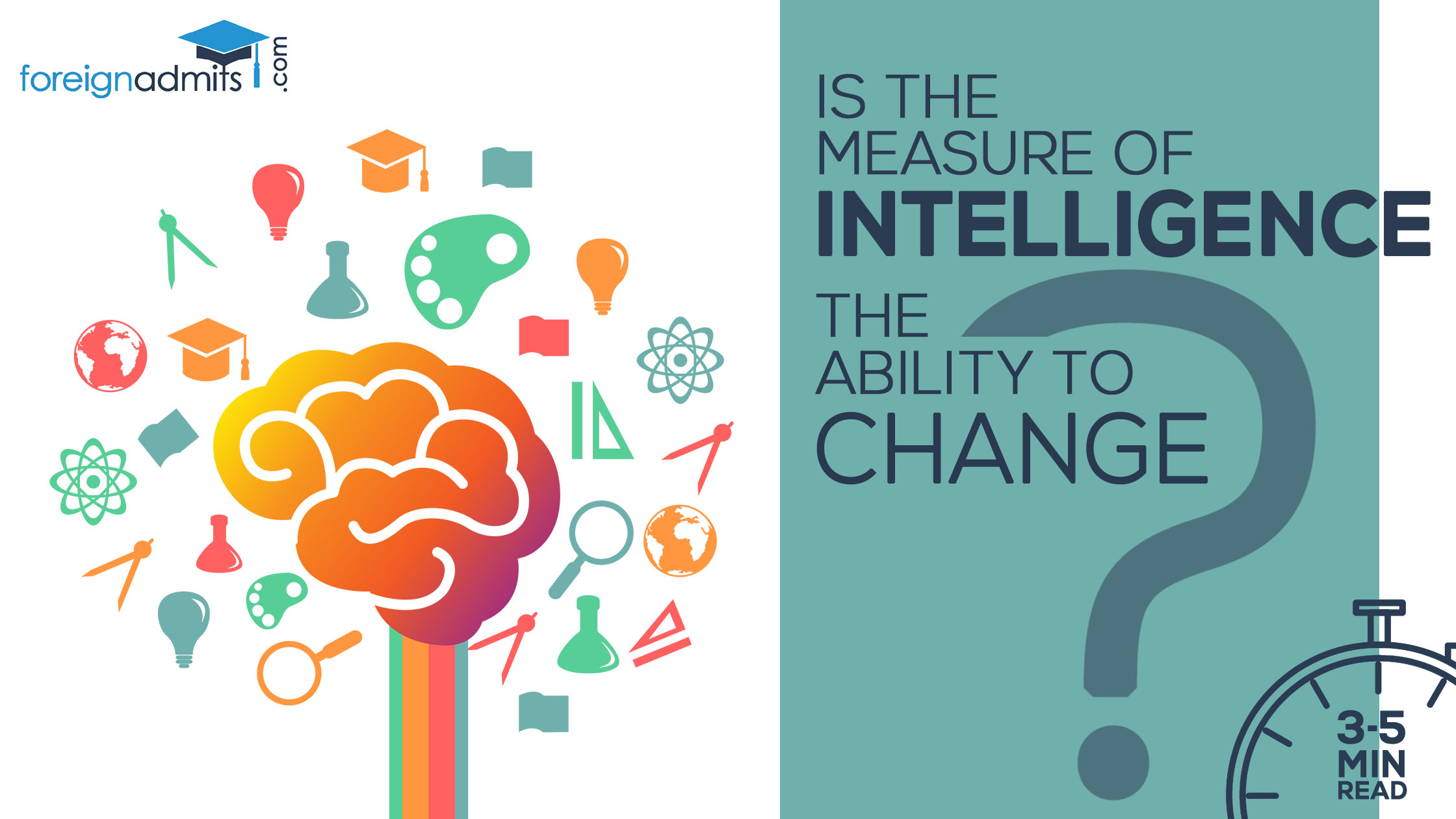 Is the Measure of Intelligence is the Ability to Change?