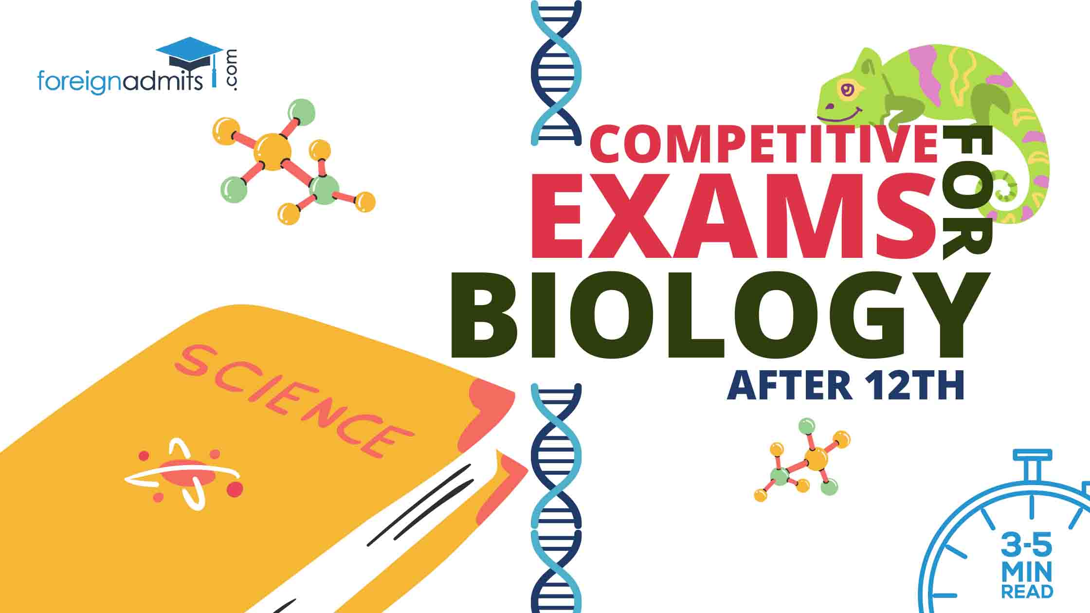Competitive Exams for Biology Students after 12th