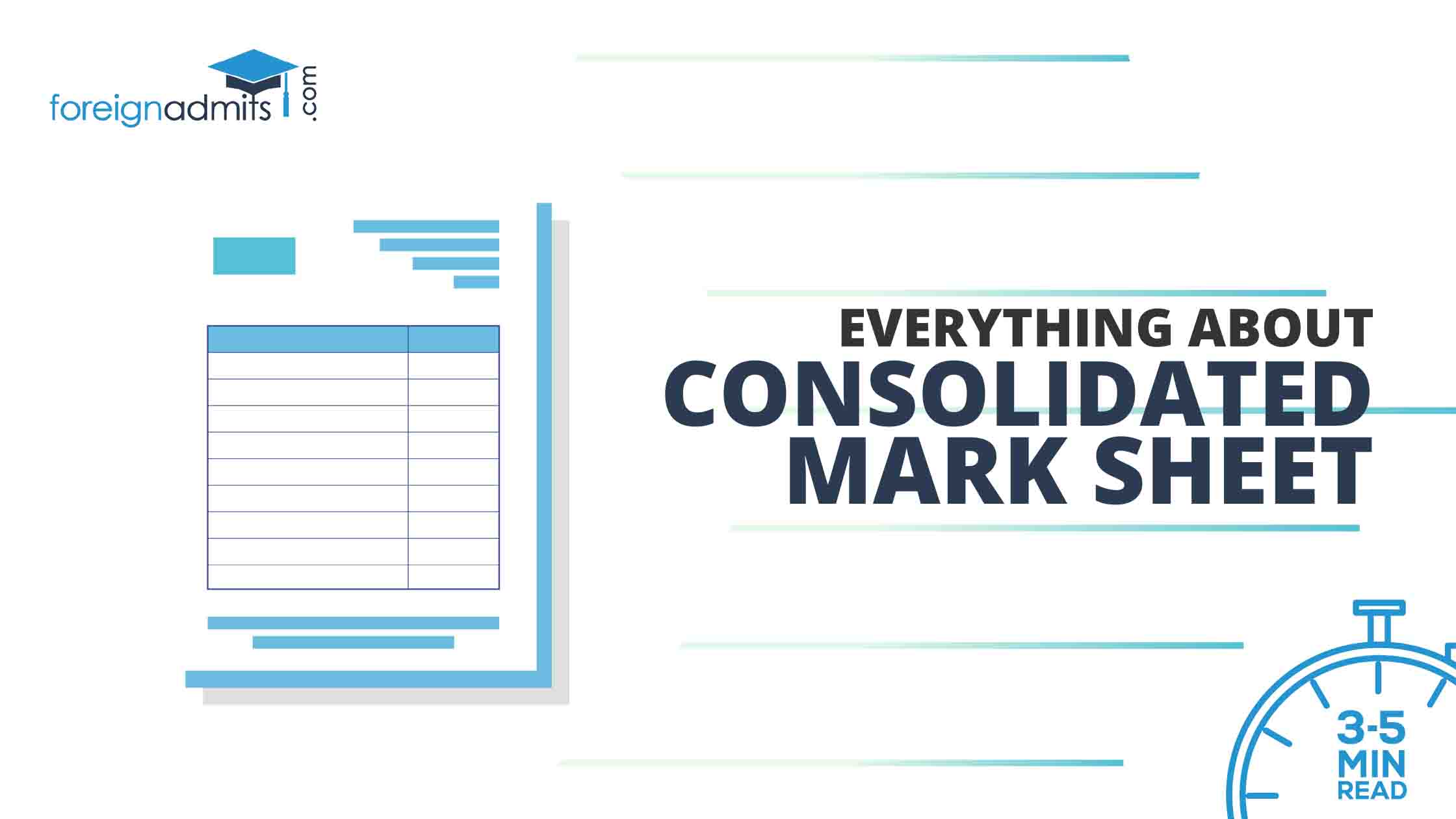Everything About Consolidated Mark Sheet