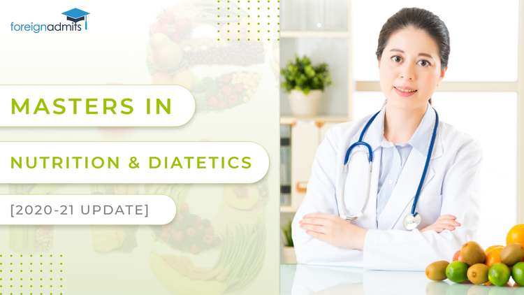 Masters in Nutrition and Dietetics [2022-23 Update]