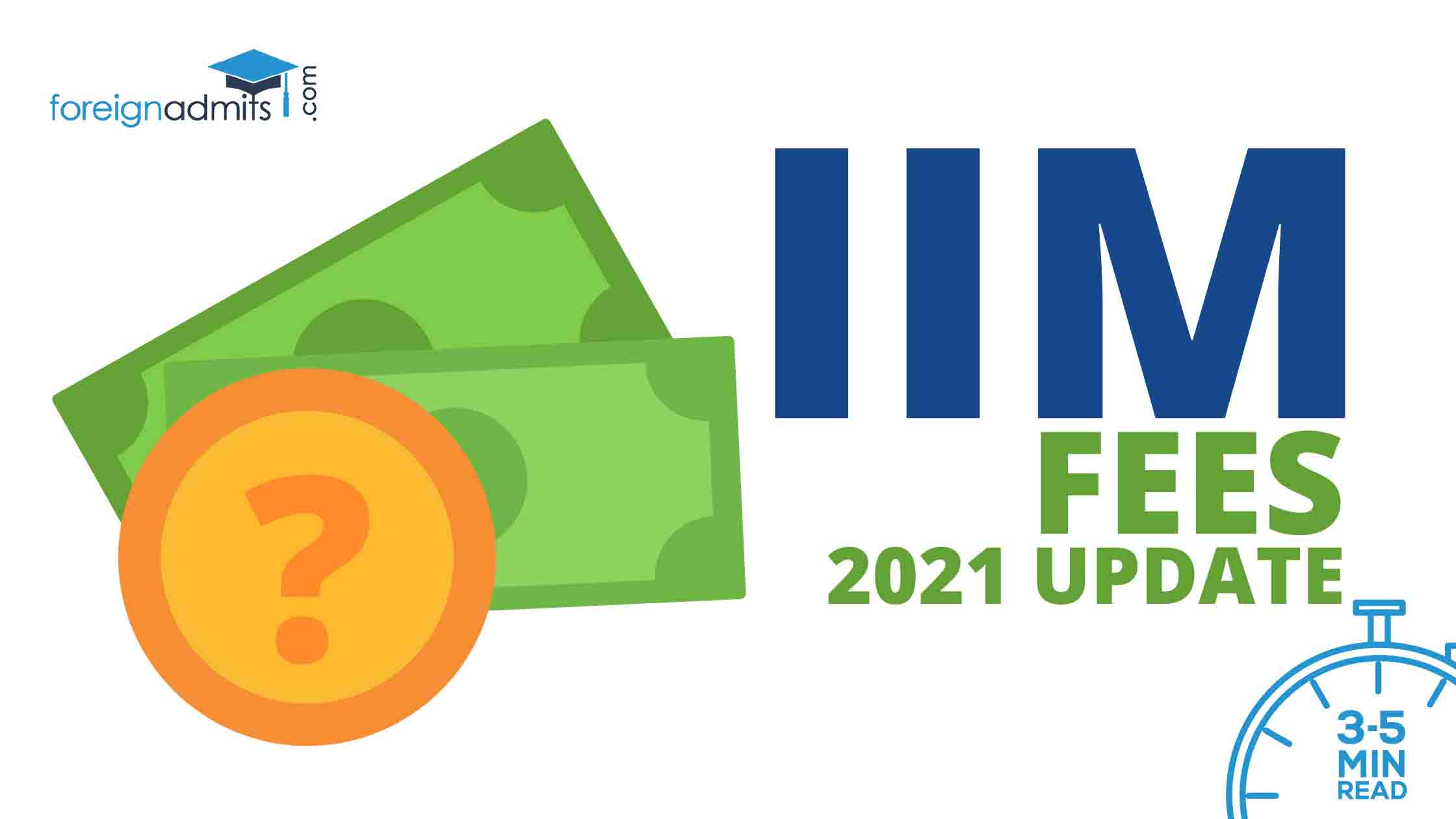 IIM Fees [2021 Update]