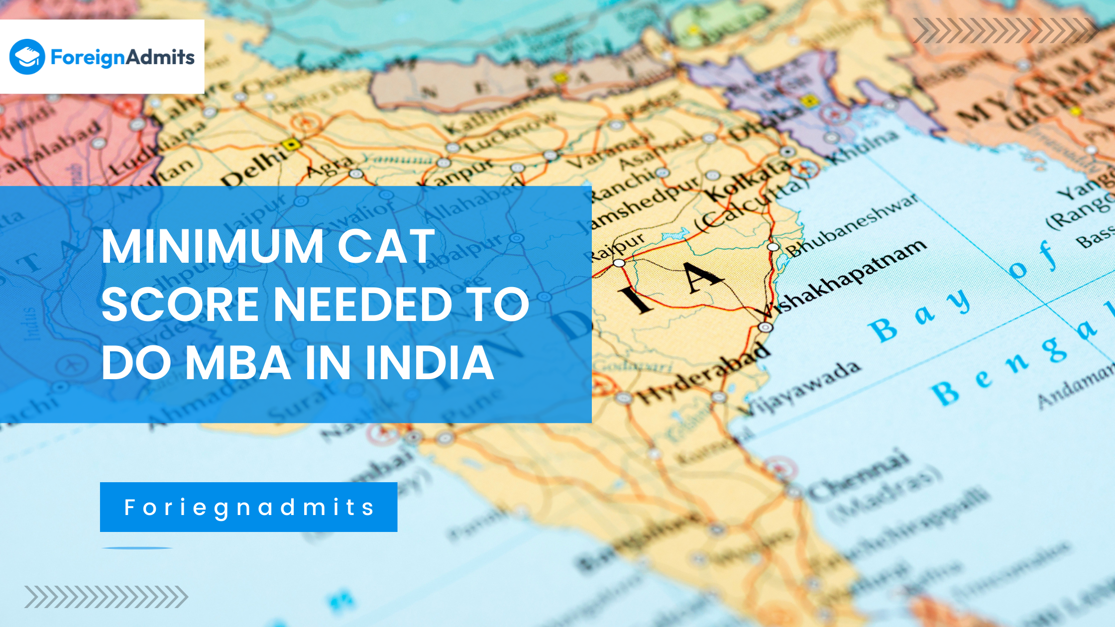 Minimum CAT Score Needed to Do MBA in India
