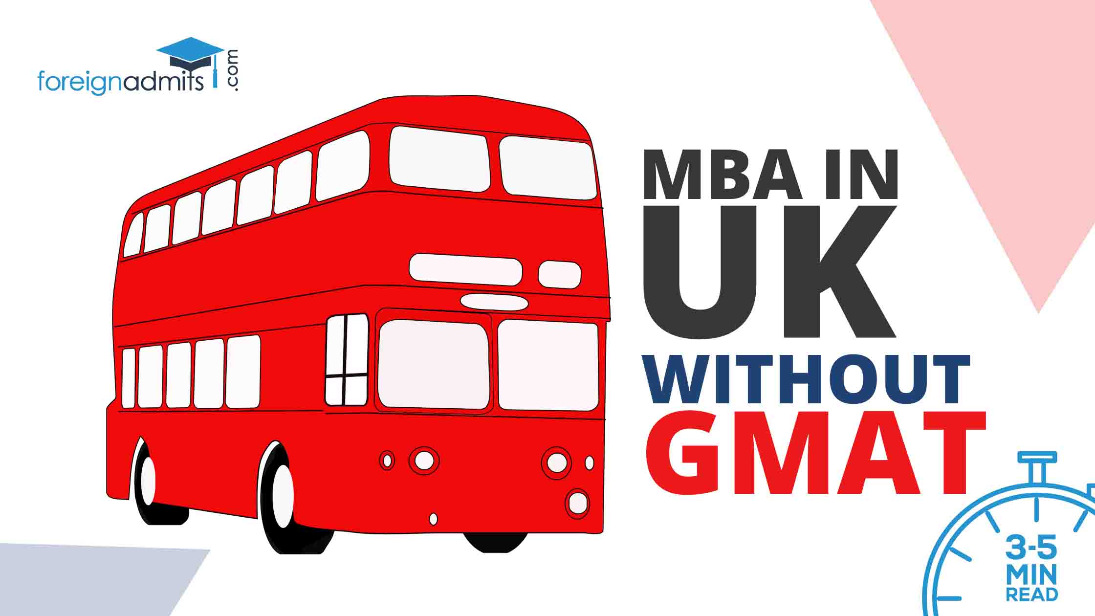 MBA in UK without GMAT