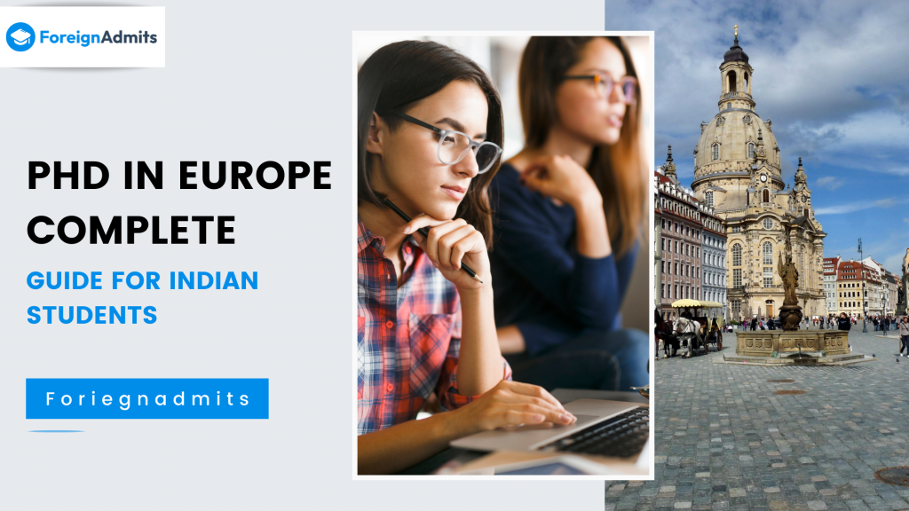 phd in europe with scholarship for indian students