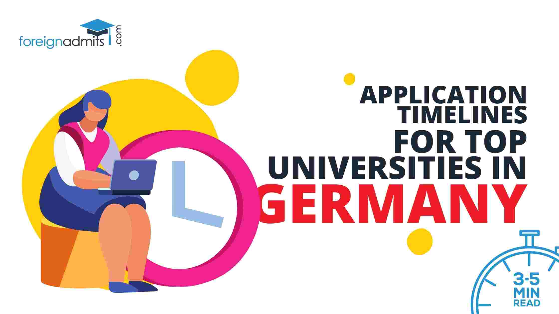 Application Timelines for Top Universities in Germany