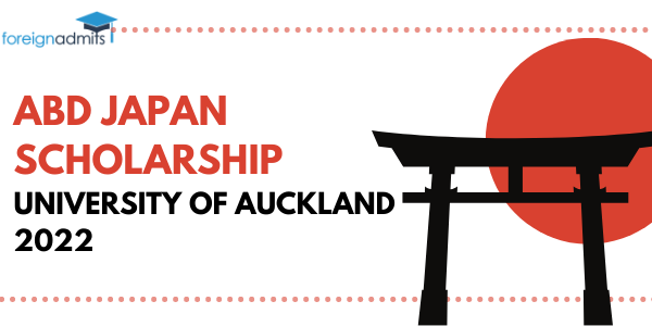 ADB Japan Scholarship – University Of Auckland 2022