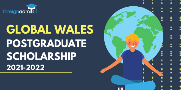 Global Wales Postgraduate Scholarship 2022