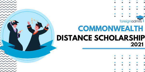 Commonwealth Distance scholarship 2021