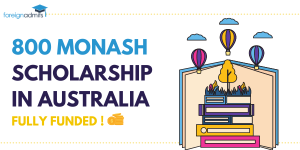 200 Monash Scholarship In Australia – Fully Funded