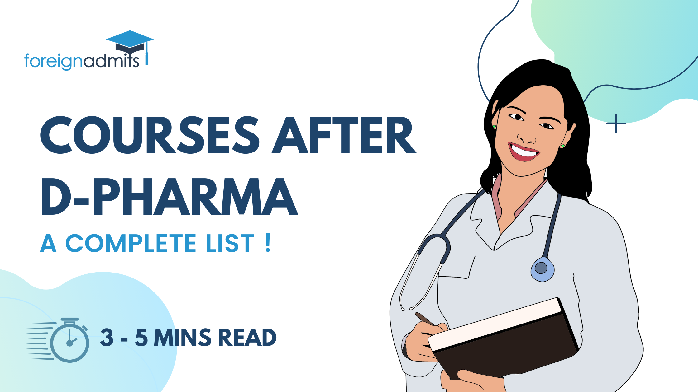 Complete List of Courses After D-pharma - ForeignAdmits