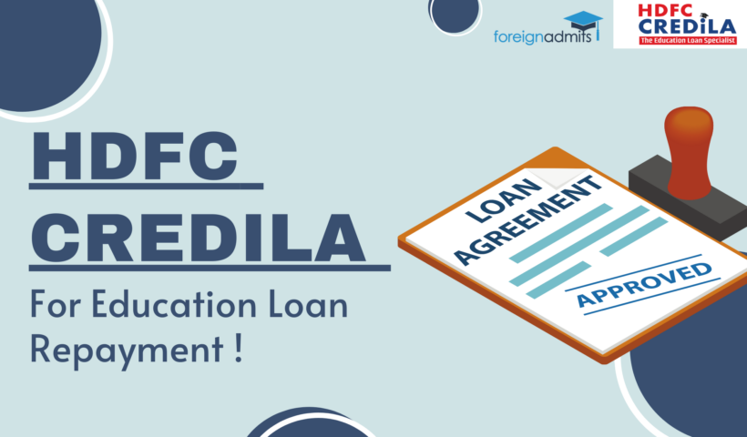 HDFC Credila For Education Loan Repayment