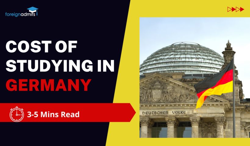 Cost of studying in Germany