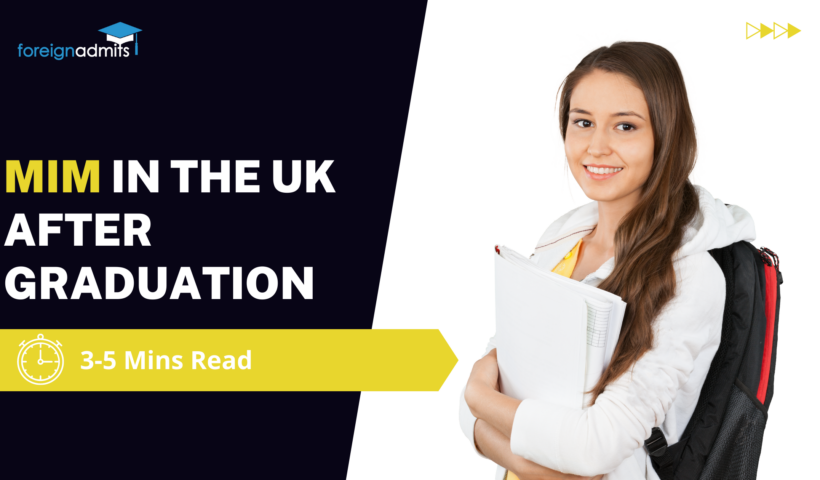 Masters in Management in the UK after graduation