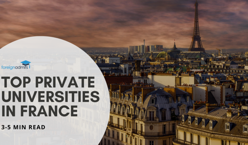Top Private Universities in FRANCE