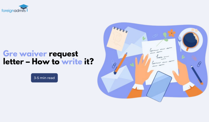 Gre waiver request letter How to write it?