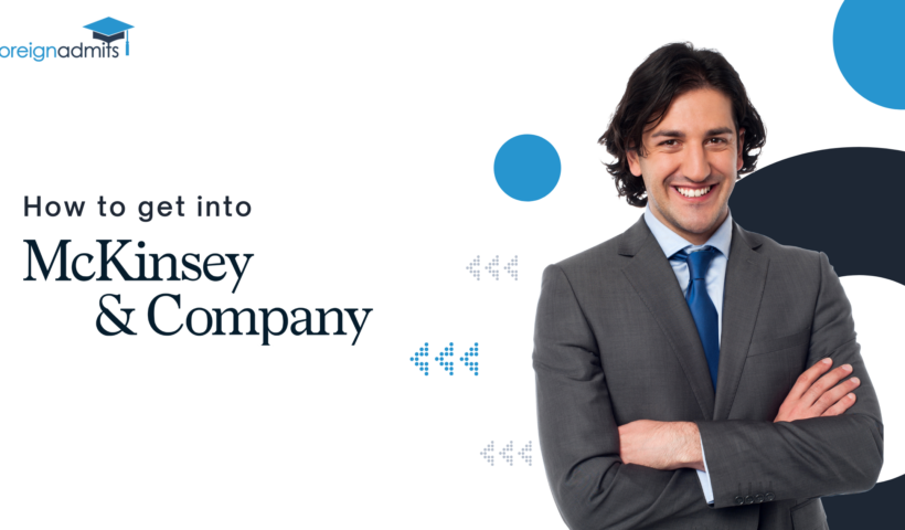 How to get a job at McKinsey and company