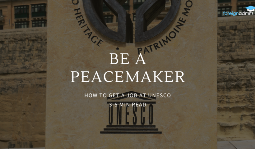 How to get a job at UNESCO