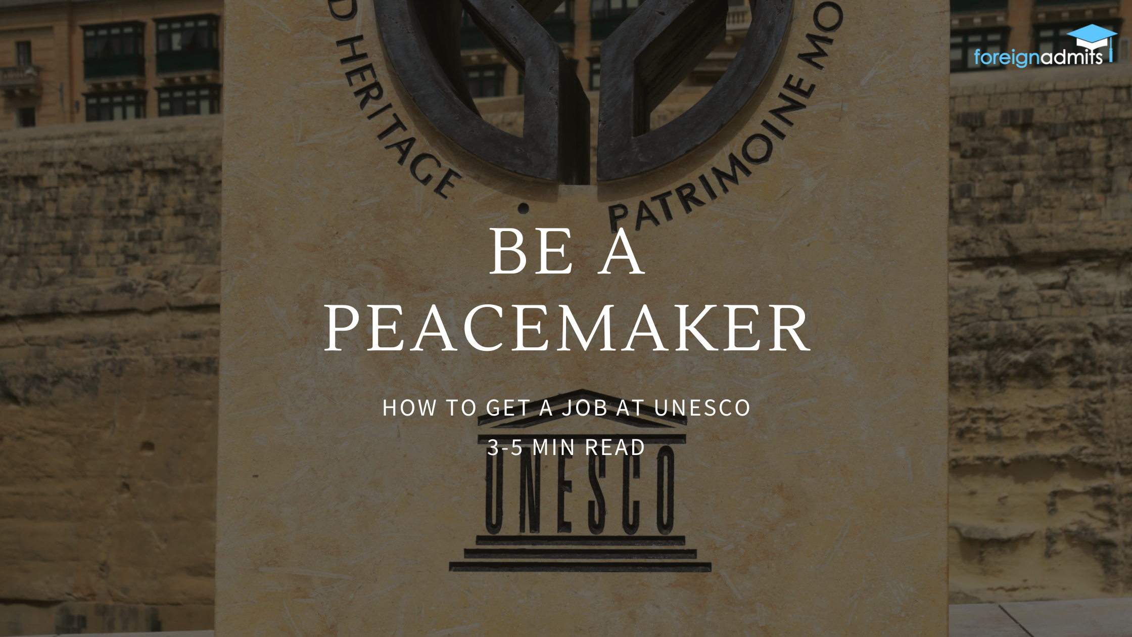 How to get a job at UNESCO?