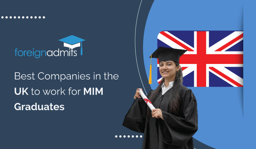 Best Companies in the UK to work for MIM Graduates