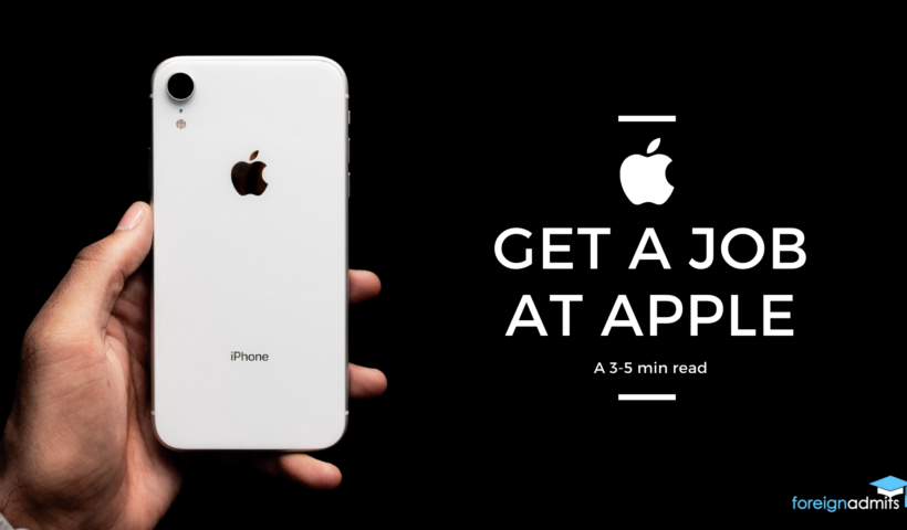How to get a job at Apple?