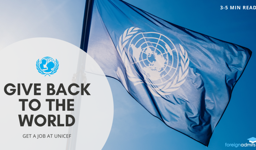How to work at UNICEF