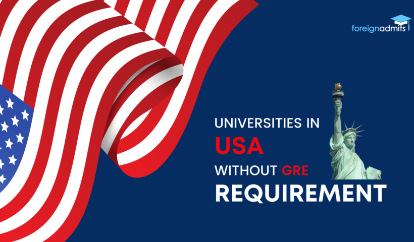 USA Universities that don't accept GRE Scores for MS