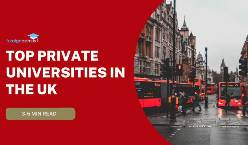 Top Private Universities in the UK
