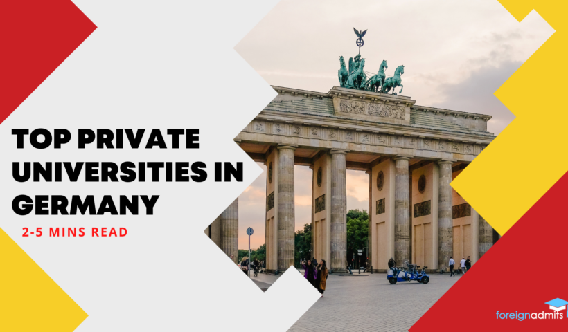 Top private universities in Germany