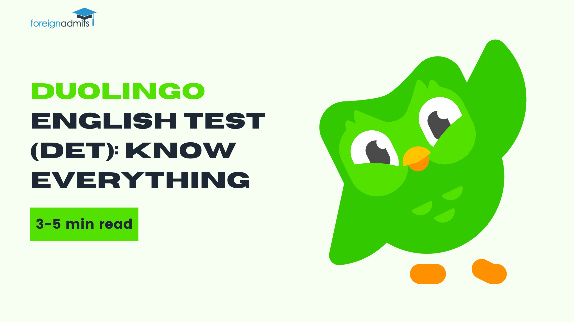 DUOLINGO ENGLISH TEST (DET): Know everything