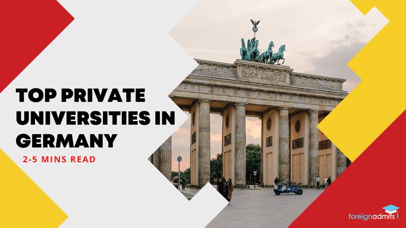 Top private universities in Germany