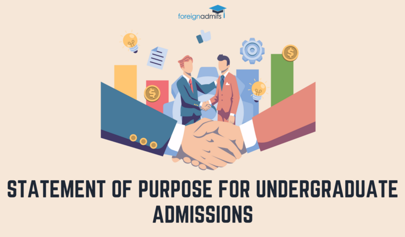Statement of Purpose for Undergraduate Admissions