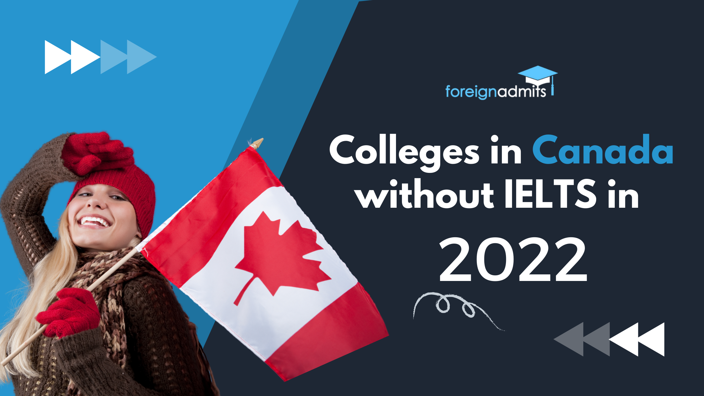 Colleges in Canada without IELTS in 2022