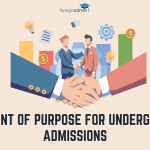 Statement Of Purpose For Undergraduate Admissions