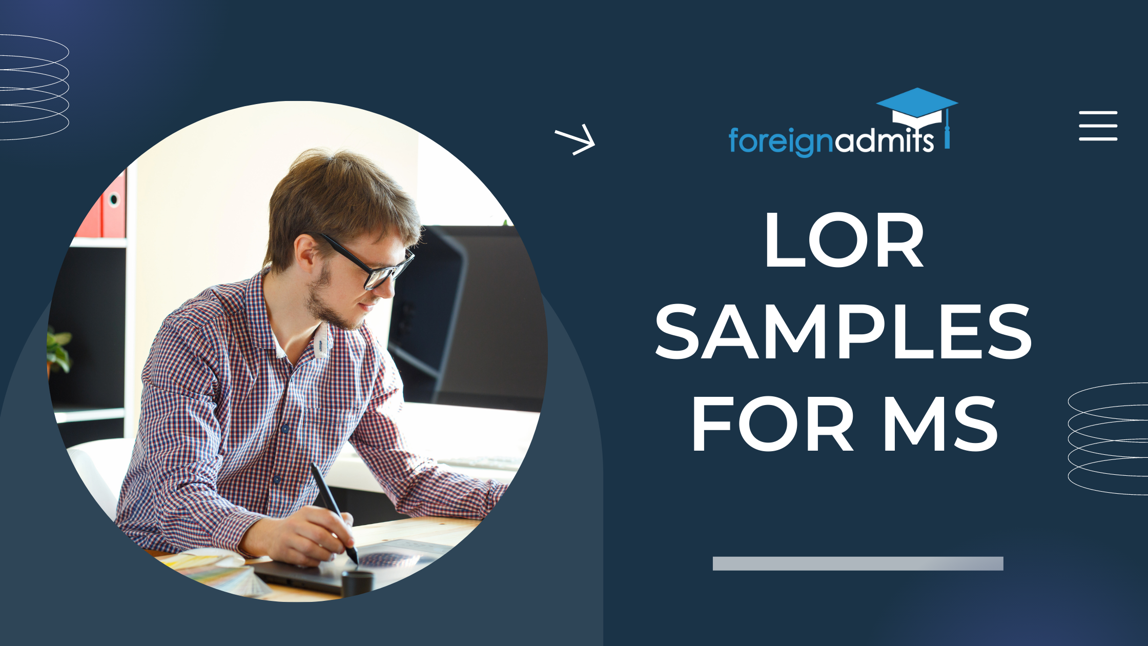 LOR Samples for MS programs – What to include?