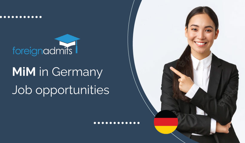 MIM in Germany- Job opportunities