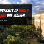University of North Texas – GRE Waiver.