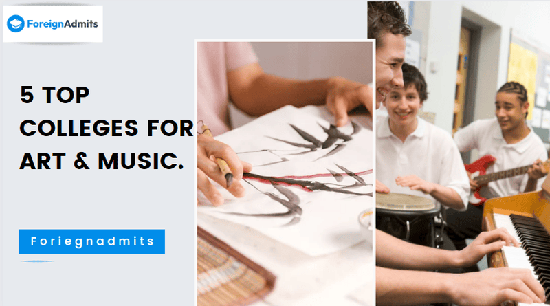 5 Top colleges in abroad for Art & Music