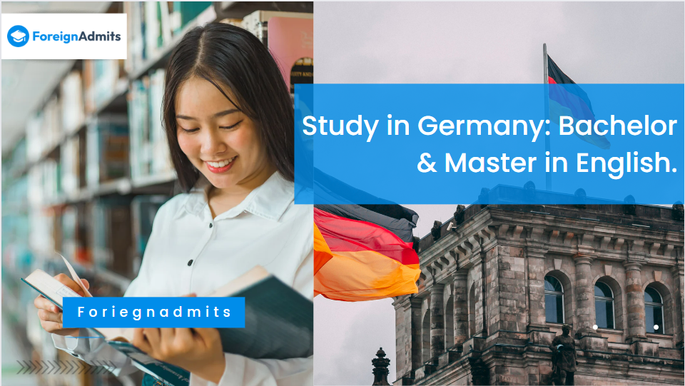 Study in Germany: Bachelor’s and Master’s  Degree in English