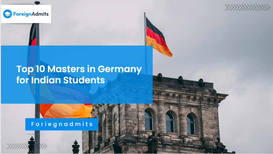 Top 10 Masters in Germany for Indian Students