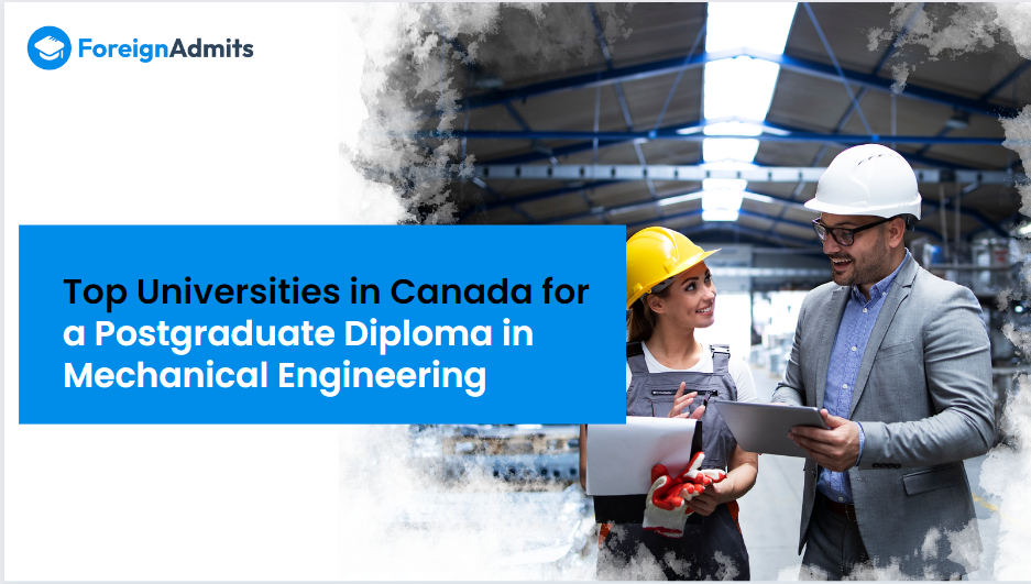 Top Universities in Canada for a Postgraduate Diploma in Mechanical Engineering