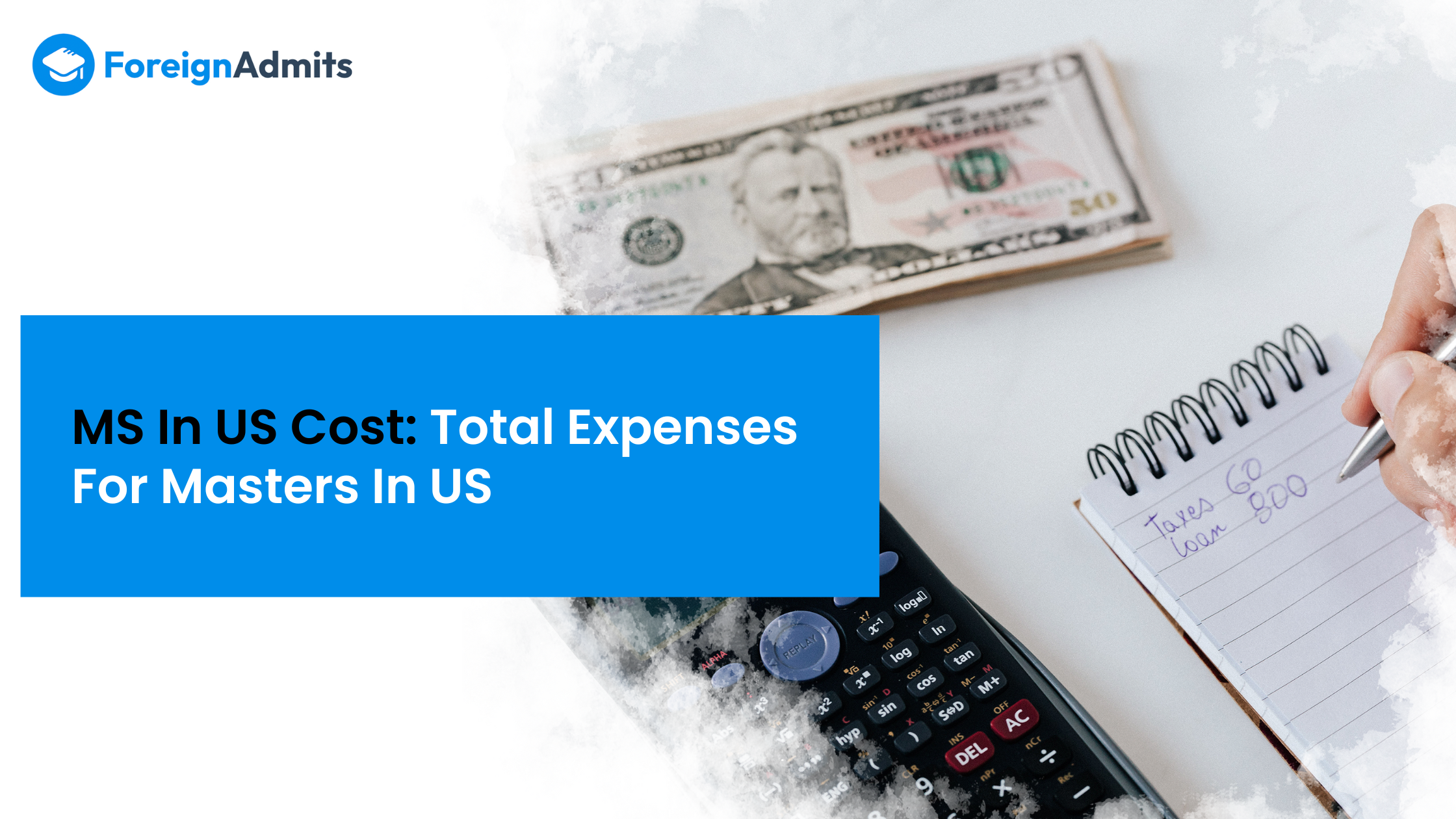 MS In US Cost: Total Expenses for Masters In USA
