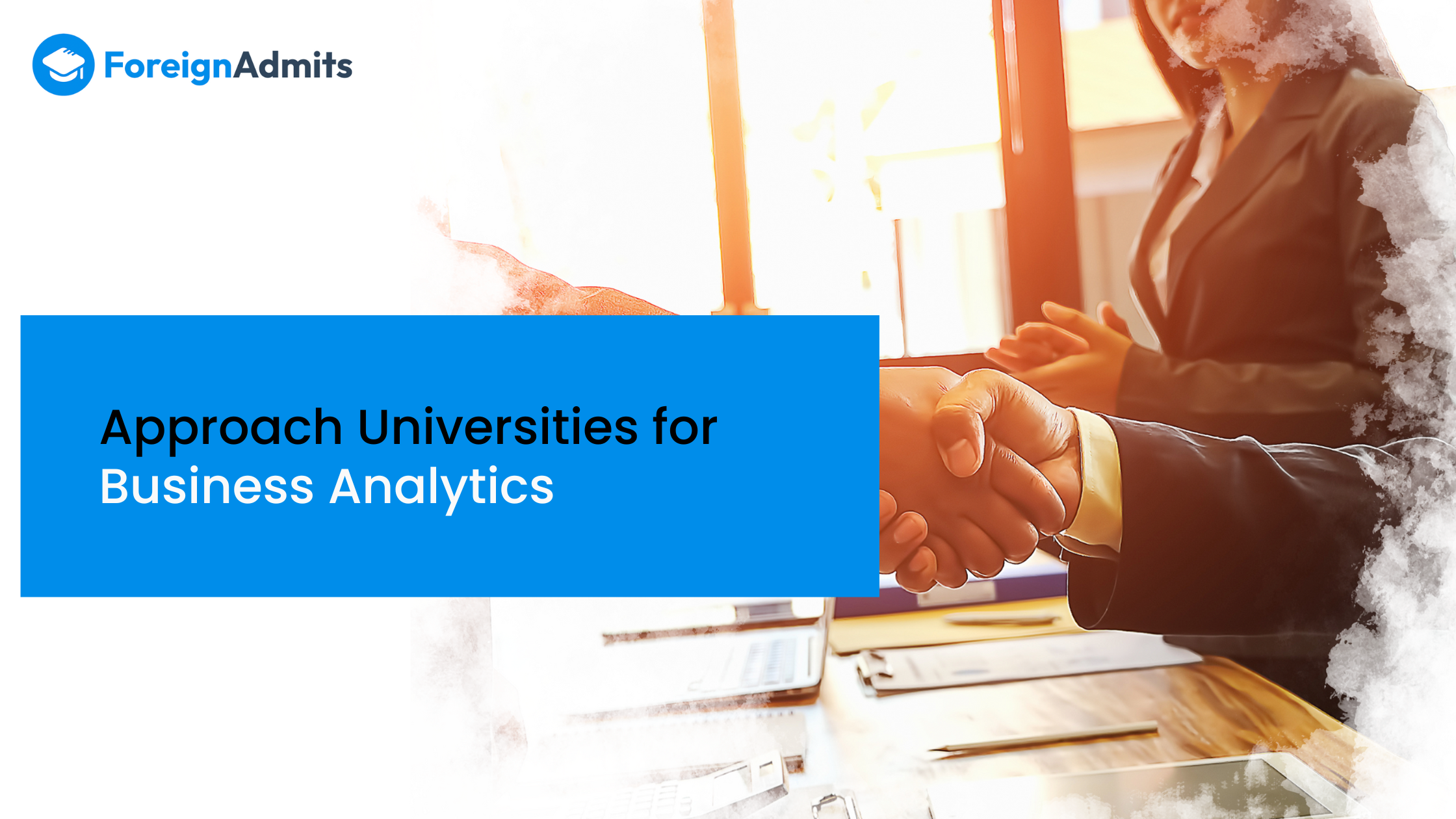 Approach Universities for Business Analytics