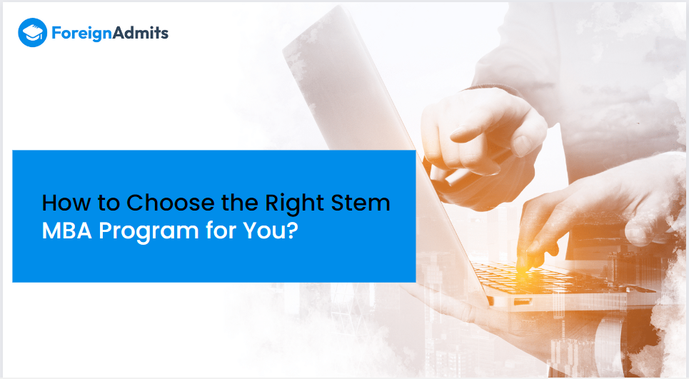 How to Choose the Right Stem MBA Program for You?
