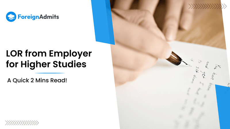 LOR From Employer for Higher Studies with Samples (2 Proven Methods)