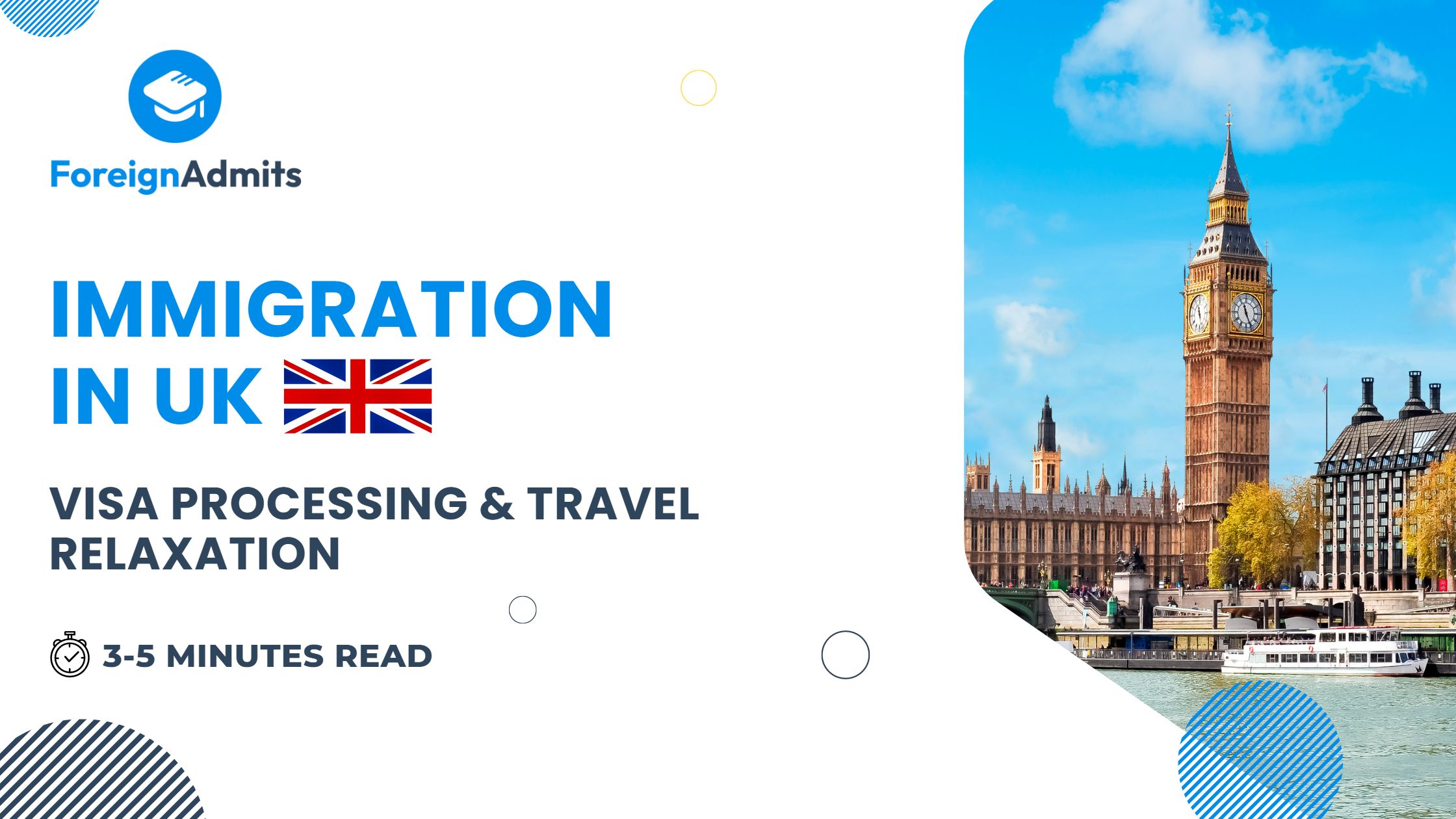 Immigration In UK – Visa Processing & Travel Relaxation in 2023